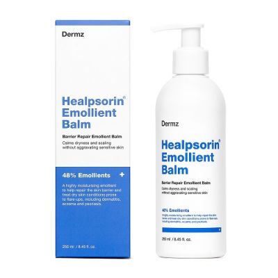 DERMZ HEALPSORIN Balsam Emolientowy Poprawia tolerancję skóry na stany zapalne 250 ml