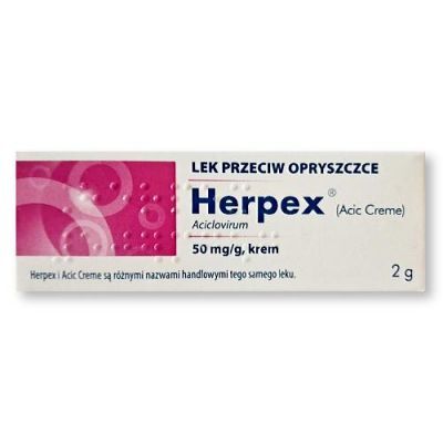 HERPEX krem, 2g