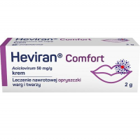 HEVIRAN COMFORT krem 50 mg/g 2 g