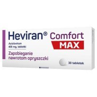 HEVIRAN COMFORT MAX 400 mg 30 tabletek