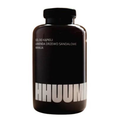 HHUUMM Sól do kąpieli lawenda, drzewo sandałowe i wanilia, 450g