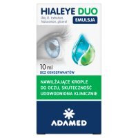 HIALEYE DUO Emulsja krople do oczu 10 ml