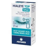 Hialeye Top spray na suchość oka, 17 ml KRÓTKA DATA 31.08.2026