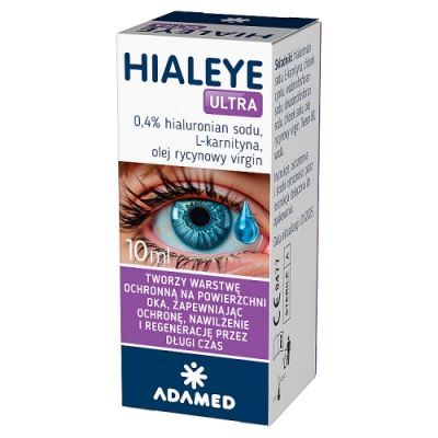 Hialeye Ultra Krople do oczu, 10 ml