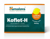HIMALAYA KOFLET-H smak cytrynowy 12 pastylek do ssania