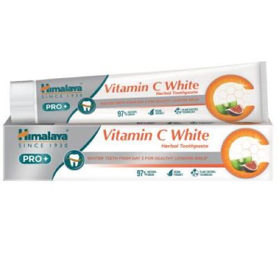 Himalaya Pro Vitamin C White Wybielająca pasta do zębów, 75 ml