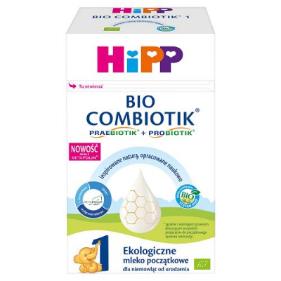 HIPP 1 BIO COMBIOTIC Mleko początkowe z Metafolin® 550 g
