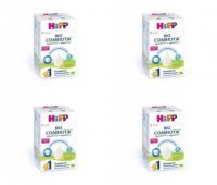 4x HIPP 1 BIO COMBIOTIC Mleko początkowe z Metafolin® 550 g