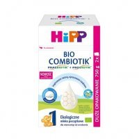 2x HIPP 1 BIO COMBIOTIC Mleko początkowe z Metafolin® 750 g