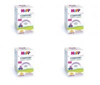 4x HIPP 1 COMFORT COMBIOTIC Mleko początkowe łagodzące wzdęcia z Metafolin 600 g