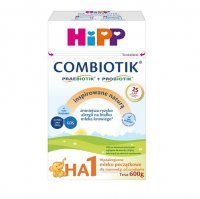 HIPP 1 HA COMBIOTIC Hipoalergiczne mleko początkowe 600 g