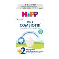 HiPP 2 BIO Combiotik Ekologiczne mleko następne dla niemowląt po 6. miesiącu, 550g