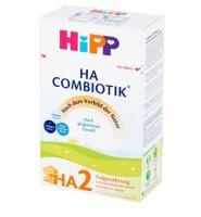 HIPP 2 HA COMBIOTIC Hipoalergiczne mleko następne 600 g
