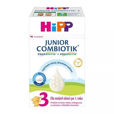 HIPP 3 JUNIOR COMBIOTIC Mleko w proszku dla dzieci 550 g