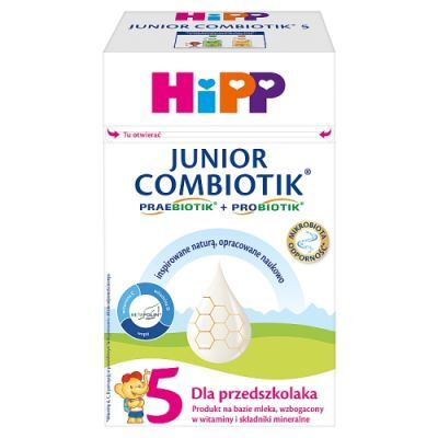 HiPP 5 JUNIOR COMBIOTIK mleko dla przedszkolaka,  550 g