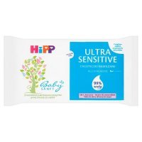 HIPP BABY Ultra-Sensitive chusteczki nawilżane od 1. dnia życia 52 sztuki