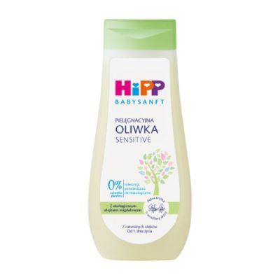 HiPP Babysanft Sensitive Pielęgnacyjna oliwka, 200ml