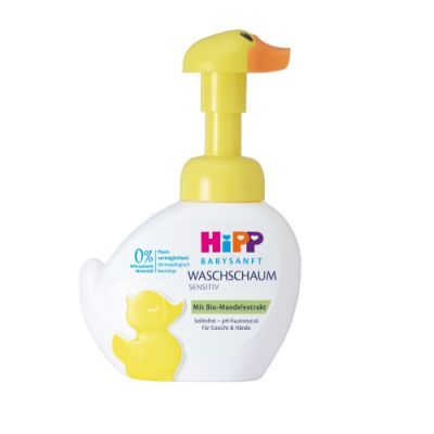 HiPP Babysanft Sensitive Pianka-kaczuszka do mycia twarzy i rąk, 250ml