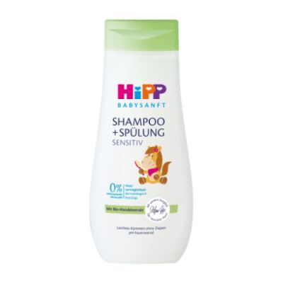 HiPP Babysanft Sensitive Szampon z odżywką, 200ml