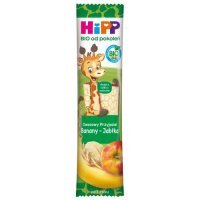 HiPP Batonik Owocowy Przyjaciel Banany Jabłka Bio, 23 g