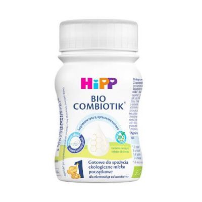 HiPP Bio Combiotik mleko początkowe dla dzieci gotowe do spożycia, 90 ml