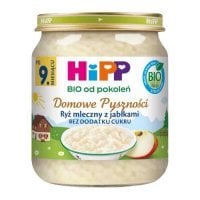 HiPP BIO Domowe Pyszności Ryż mleczny z jabłkami po 9. miesiącu, 200 g