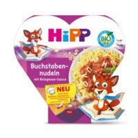 HiPP BIO Makaronowe literki z sosem Bolognese, 250 g