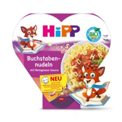 HiPP BIO Makaronowe literki z sosem Bolognese, 250 g