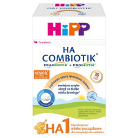 HIPP HA 1 COMBIOTIC Hipoalergiczne mleko początkowe z Metafolin® 600 g