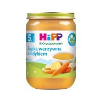 HiPP ΒIO Zupka warzywna z indykiem po 5. miesiącu, 190 g