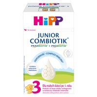 HiPP Junior Combiotik 3 Produkt na bazie mleka dla małych dzieci po 1. roku, 550 g