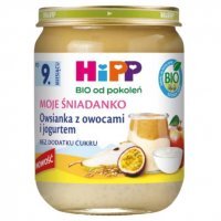 HiPP Owsianka z owocami i jogurtem BIO, 160 g