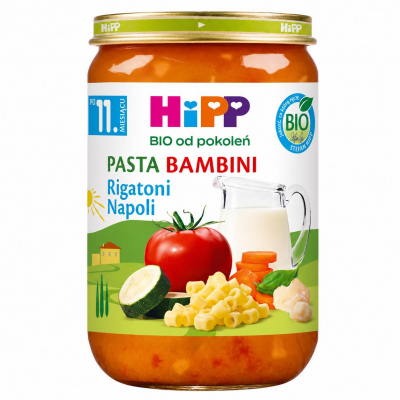 HiPP Rigatoni Napoli BIO, 220 g