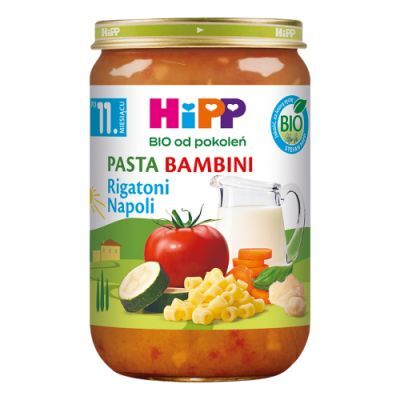 HiPP Rigatoni Napoli BIO, 220 g