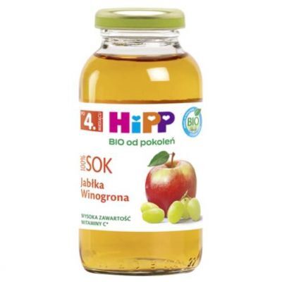 HiPP Sok Jabłka Winogona Bio, 200 ml