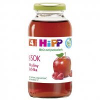 HiPP Sok Maliny Jabłka Bio, 200 ml