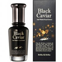 HOLIKA HOLIKA BLACK CAVIAR ANTI-WRINKLE ROYAL ESSENCE Esencja przeciwzmarszczkowa z kawiorem 45 ml
