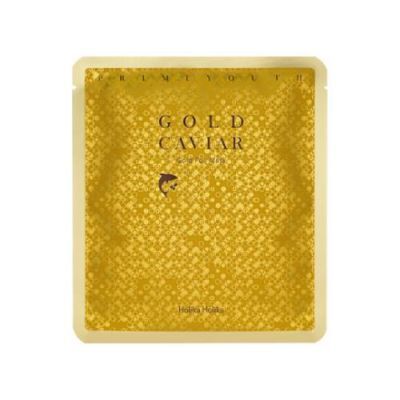 HOLIKA HOLIKA PRIME YOUTH GOLD CAVIAR Odmładzająca maska w płachcie z kawiorem i złotem, 25g