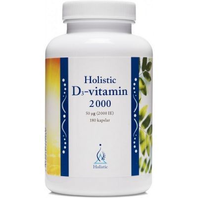 HOLISTIC D-vitamin 2000  180 kapsułek