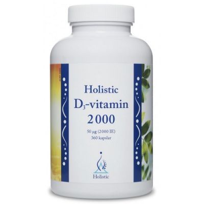 HOLISTIC D-vitamin 2000 360 kapsułek
