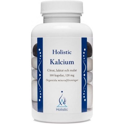 HOLISTIC Kalcium (Wapń) 128mg 100 kapsułek