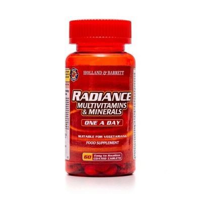 HOLLAND & BARRETT Radiance Multiwitaminy i Minerały 1 na Dzień 60 tabletek
