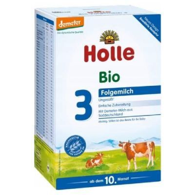 HOLLE Bio 3 Mleko następne od 10 mies. życia, 600g
