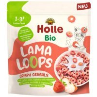 HOLLE Bio Chrupiące płatki zbożowe Lama Loops, 125g