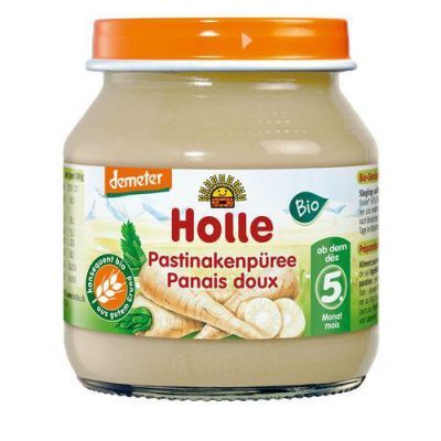 HOLLE Bio Danie dla niemowląt Purée z pasternaka, 125g