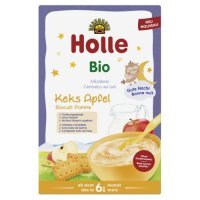 HOLLE Bio Kaszka mleczna owsianka ciastka i jabłko, 250g