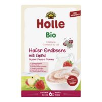 Holle Bio Kaszka mleczno-owsiana truskawka-jabłko, 250 g