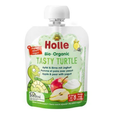 HOLLE Bio Organic Mus owocowy z jogurtem, 85g