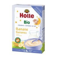 HOLLE Ekologiczna Kaszka mleczna pszenno-bananowa, 250g