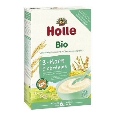 HOLLE Kaszka pełnoziarnista Bio 3 zboża, 250g